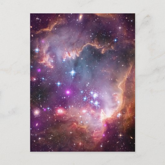 Onder de "Wing" van de "Small Magellanic Cloud" Briefkaart (Voorkant)