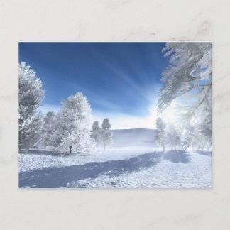 Onder de Winterzon Briefkaart
