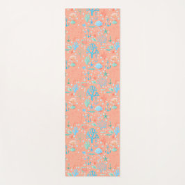 Onder de zee Aquarel Koraal Roze Yogamat