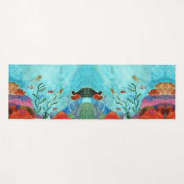 Onder De Zee Aquarel Workout Yogamat