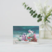 Onder de Zee Art Card Visitekaartje (Staand voorkant)