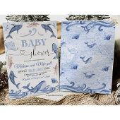 Onder de zee Baby shower Kaart