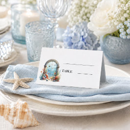 Onder de zee Baby Shower Plaatskaartje