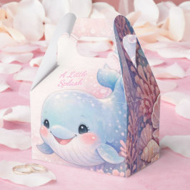 Onder De Zee Baby Shower Roze Oceaan Walvis Meisje Bedankdoosjes