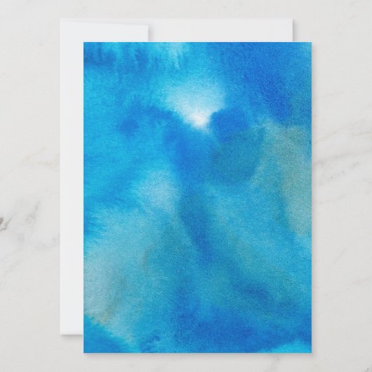 Onder de Zee | Baby Sprinkle Kaart (Achterkant)