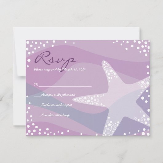 ONDER DE ZEE Bat Bar Mitzvah Uitnodiging (Voorkant)