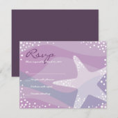 ONDER DE ZEE Bat Bar Mitzvah Uitnodiging (Voorkant / Achterkant)