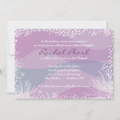 ONDER DE ZEE Bat Bar Mitzvah Uitnodiging (Voorkant)