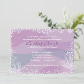 ONDER DE ZEE Bat Bar Mitzvah Uitnodiging (Staand voorkant)