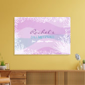 ONDER DE ZEE Bat Bar Mitzvah Uitnodiging Canvas Afdruk (Insitu (Woonkamer))