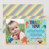 Onder de Zee 'Birthday' dank je wel een kaart met  (Voorkant / Achterkant)