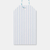 Onder De Zee Blauwe Baby Shower Bedankt Cadeaulabel (Achterkant)