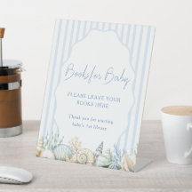 Onder De Zee Blauwe Babyborrel Boeken voor Baby