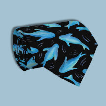 Onder de Zee Blauwe Zwarte Haaien Vis Patroon
