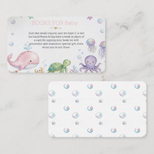 Onder de Zee Boeken voor Baby Bijlage Kaarten Visitekaartje