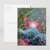 Onder De Zee Briefkaart (Voorkant / Achterkant)