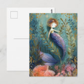 Onder De Zee Briefkaart (Voorkant / Achterkant)