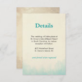 Onder de Zee Details-kaart Informatiekaartje (Voorkant / Achterkant)