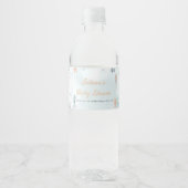 Onder de Zee Fleslabel Waterfles Etiket (Voorkant)