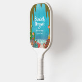 Onder de Zee Grot Oceaan Pickleball Paddle (Links)