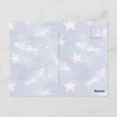 Onder de zee; Haaien Briefkaart (Achterkant)