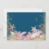 Onder De Zee Haaien Kinderen Verjaardag Bedankt (Achterkant)