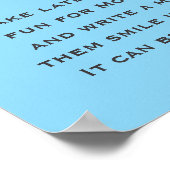 Onder De Zee Hallo Baby Shower Luiers voor 's Nach Poster (Hoek)