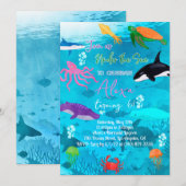 Onder De Zee Helder Kaart (Voorkant / Achterkant)