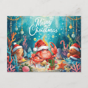 Onder de Zee Kerstfeest Collectie Feestdagenkaart