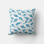 Onder de zee kids oceaan vis haai kussen (Achterkant)