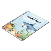 Onder de Zee Kids Spiraal Notebook  Notitieboek (Linkerzijde)