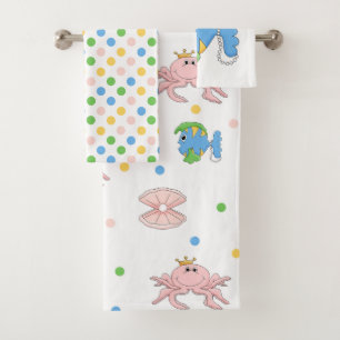 Onder de Zee Kinder doekset Bad Handdoek