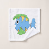 Onder de Zee Kinder doekset Bad Handdoek (Wasdoekje)