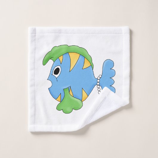 Onder de Zee Kinder doekset Bad Handdoek (Wasdoekje)