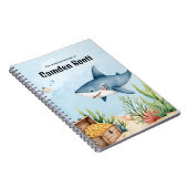 Onder de Zee Kinderen Spiraal Notebook  Notitieboek (Rechterzijde)