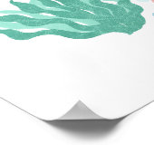Onder de Zee Kunstprint Poster (Hoek)