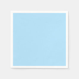 Onder de Zee Lichtblauwe Papieren Servetten Modern