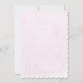 Onder de Zee Little Mermaid 1e Verjaardag Kaart (Achterkant)