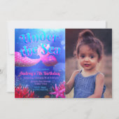 Onder de zee met foto landschap kaart (Voorkant)