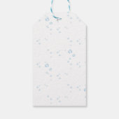 Onder De Zee Oceaan Dieren Baby Shower Cadeaulabel (Achterkant)