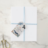 Onder de Zee Ocean Baby Shower Feestgoederen Cadeaulabel (Met Touw)