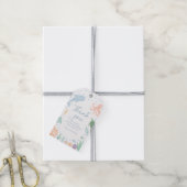 Onder de Zee Oceandieren Baby Shower Cadeaulabel (Met Touw)