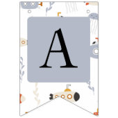 Onder de Zee Party Banner | Onderzeeër (Derde vlag)