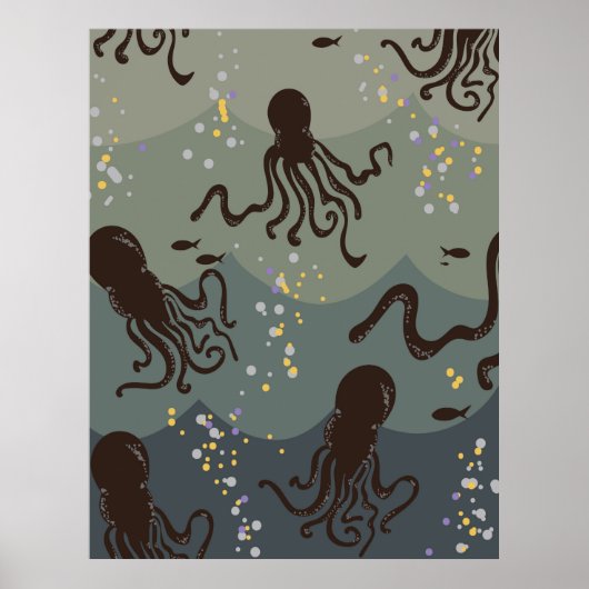 Onder De Zee Poster (Voorkant)