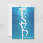 Onder de Zee RSVP Kaart (Voorkant)