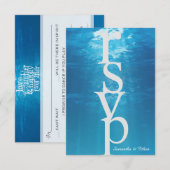 Onder de Zee RSVP Kaart (Voorkant / Achterkant)