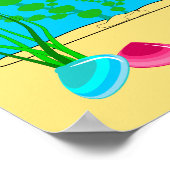 Onder de Zee Schattig  Poster (Hoek)