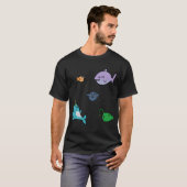 Onder de zee. t-shirt (Voorkant volledig)
