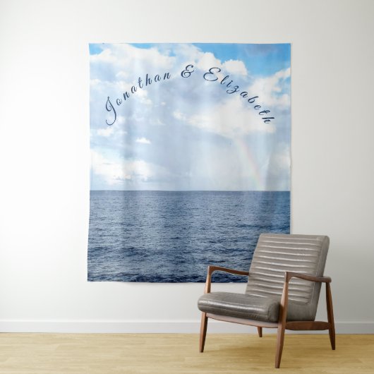 Onder de Zee Thema Bruiloft Wandkleed (In situ)
