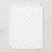 Onder de Zee verjaardagsuitnodiging Kaart (Achterkant)